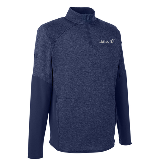 Under Armour Men's Qualifier Hybrid Corporate 1/4 Zip - Midnight Navy